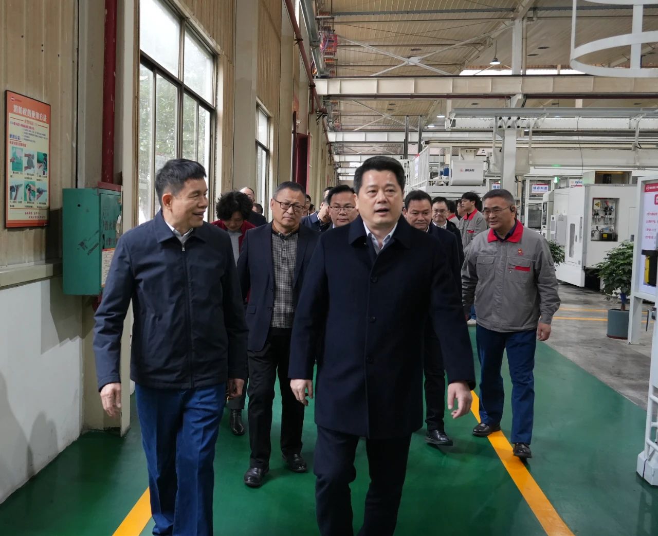 桂林市委书记、市长李楚到福达股份进行新春走访慰问